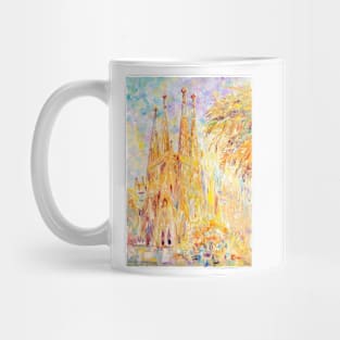 Sagrada Familia Square Mug